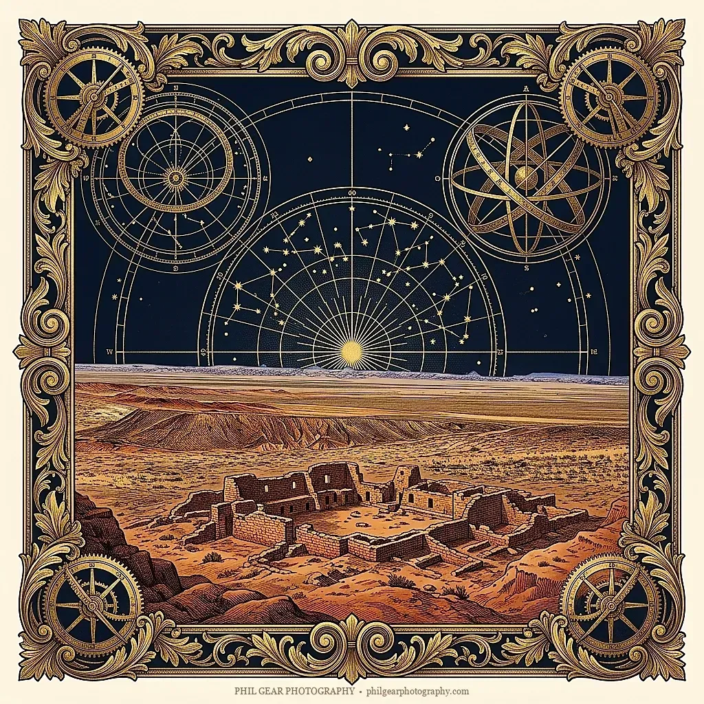 Homolovi Ancient Pueblo Mesa & Star Chart