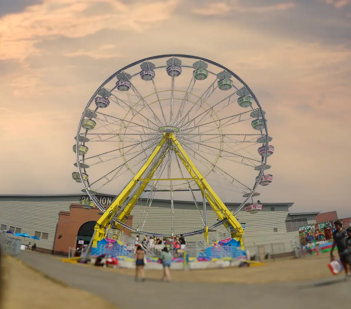 Fairground Americana: Primary Colors & Mid-Century Machinery